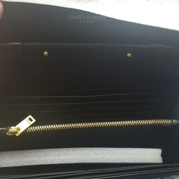 YSL Monogram Leather Purse - Picture 5 of 9